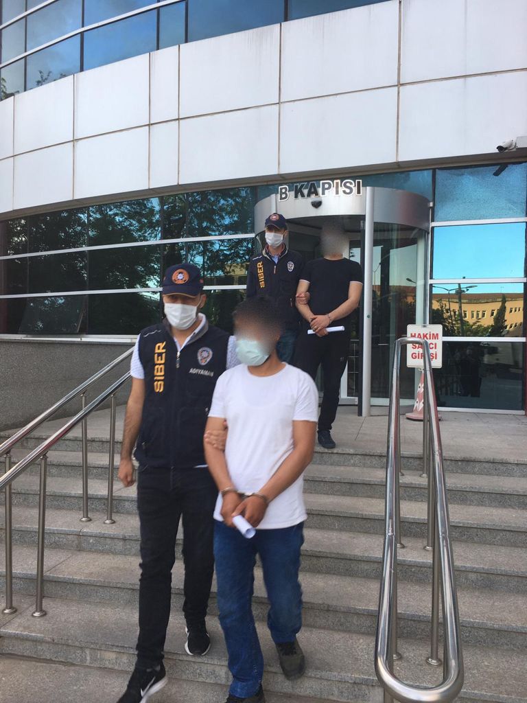 Adıyaman’da yasa dışı bahis operasyonda yakalanan 2 kişi tutuklandı