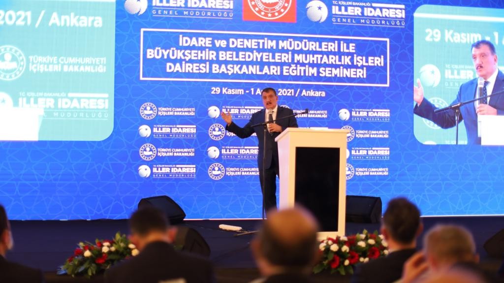 MALATYA – Başkan Gürkan, Ankara’daki seminere konuşmacı olarak katıldı