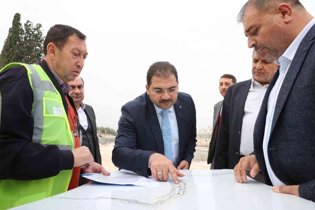 ŞANLIURFA – Canpolat kültür merkezi ve millet bahçesini inceledi