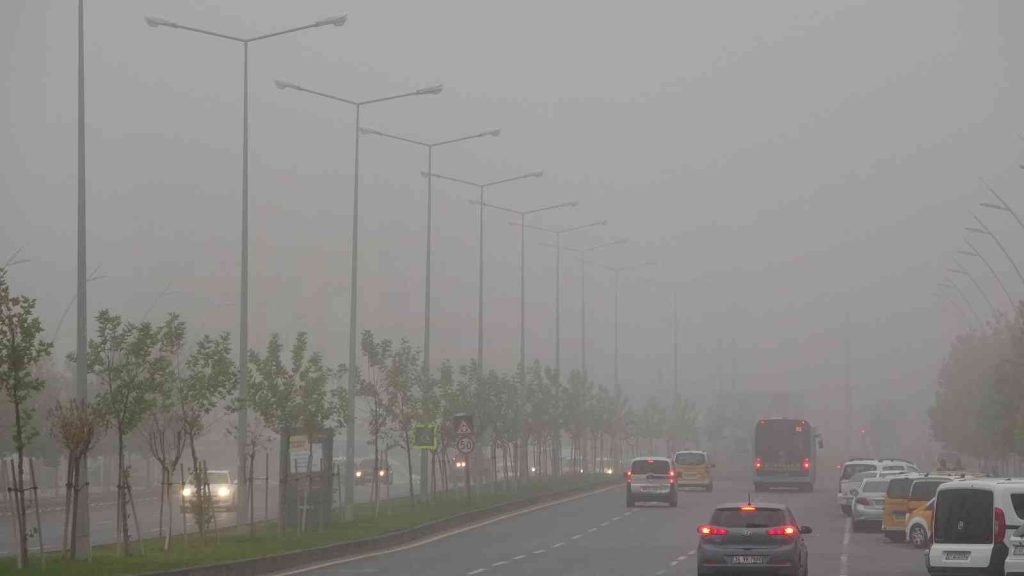 Diyarbakır’da sis