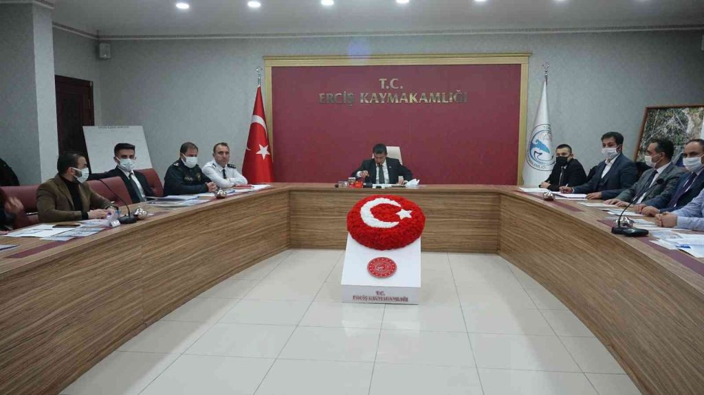 Erciş’te “Kadına Yönelik Şiddetle Mücadele Koordinasyon, İzleme ve Değerlendirme Toplantısı” yapıldı