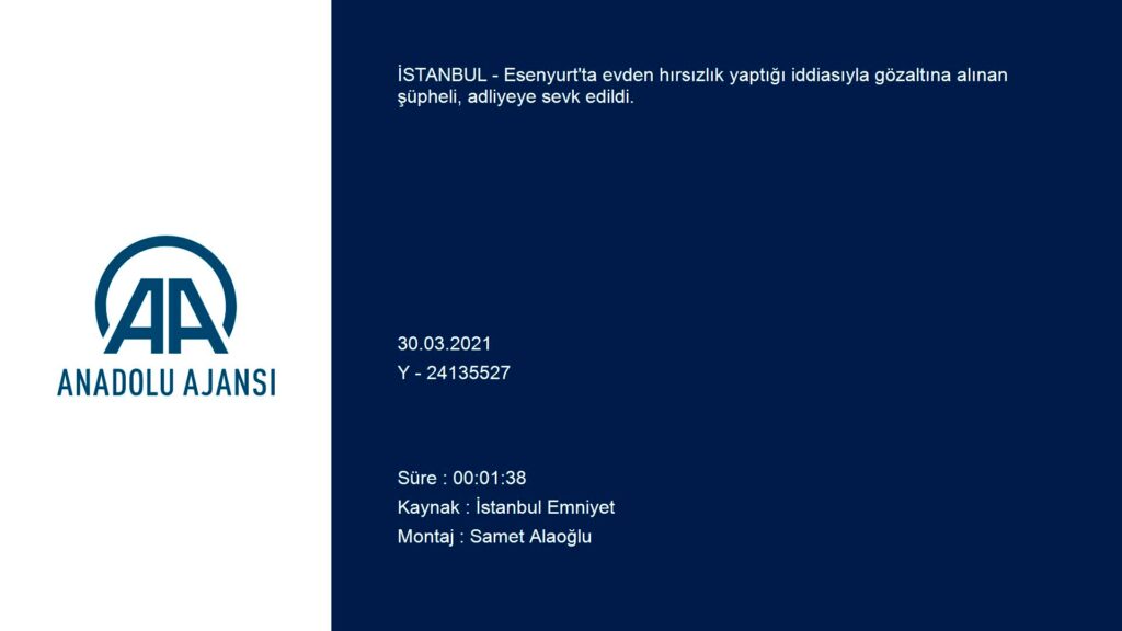 Esenyurt’ta hırsızlık zanlısı yakalandı