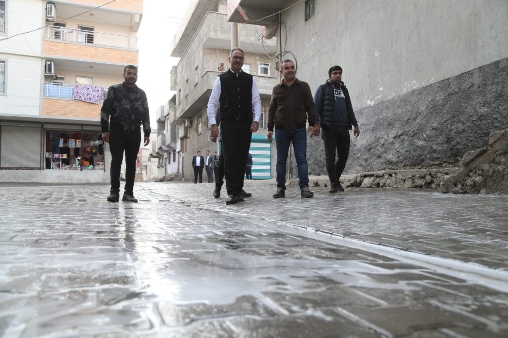 Eyyübiye’de temizlik çalışmaları yerinde denetlendi