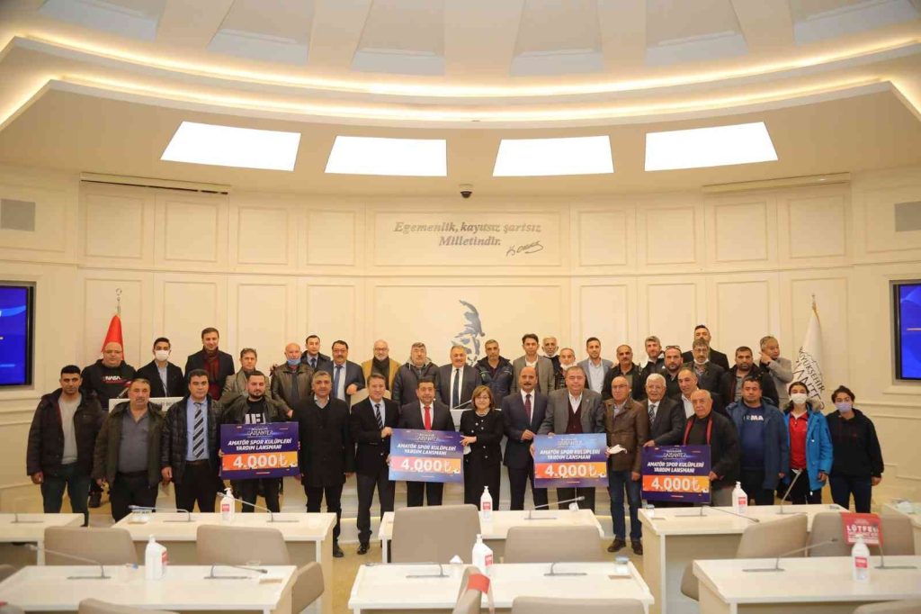 GAZİANTEP’te amatör spor kulüplerine para desteği
