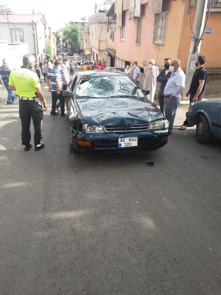 Kahramanmaraş’ta otomobilin çarptığı 12 yaşındaki çocuk öldü