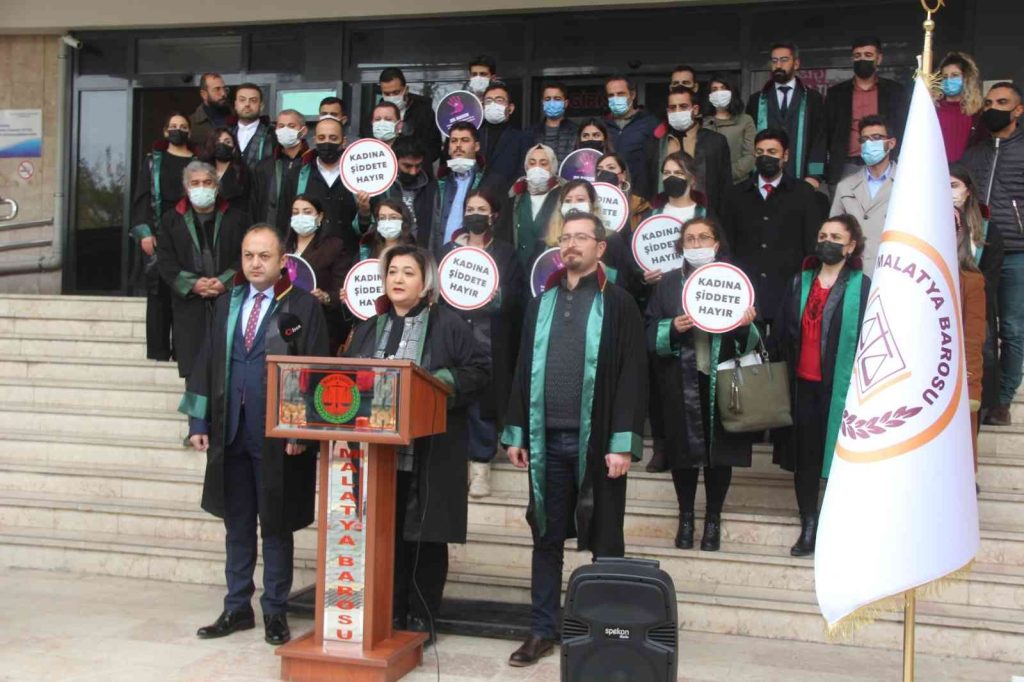 Malatya Barosu’ndan şiddete kınama