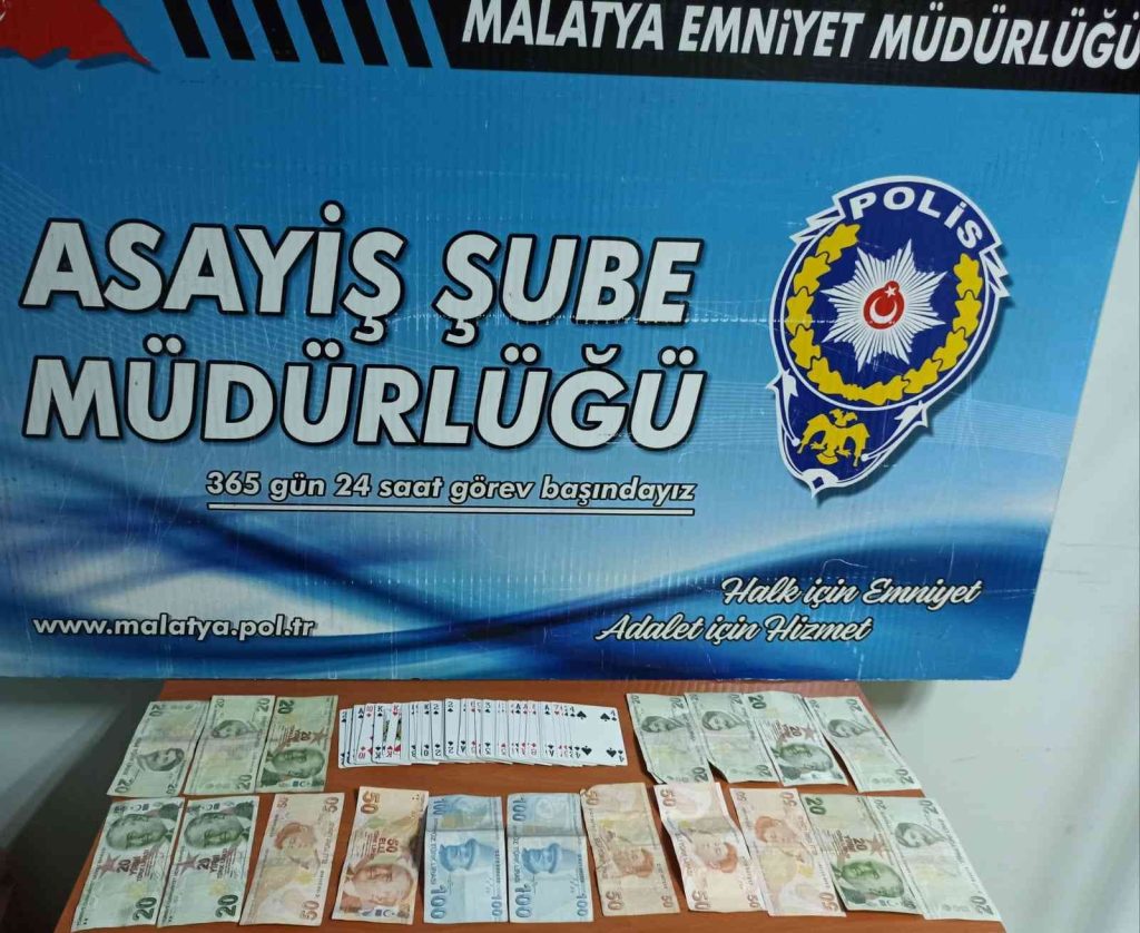 Malatya’da tombala baskını: 15 kişiye işlem yapıldı