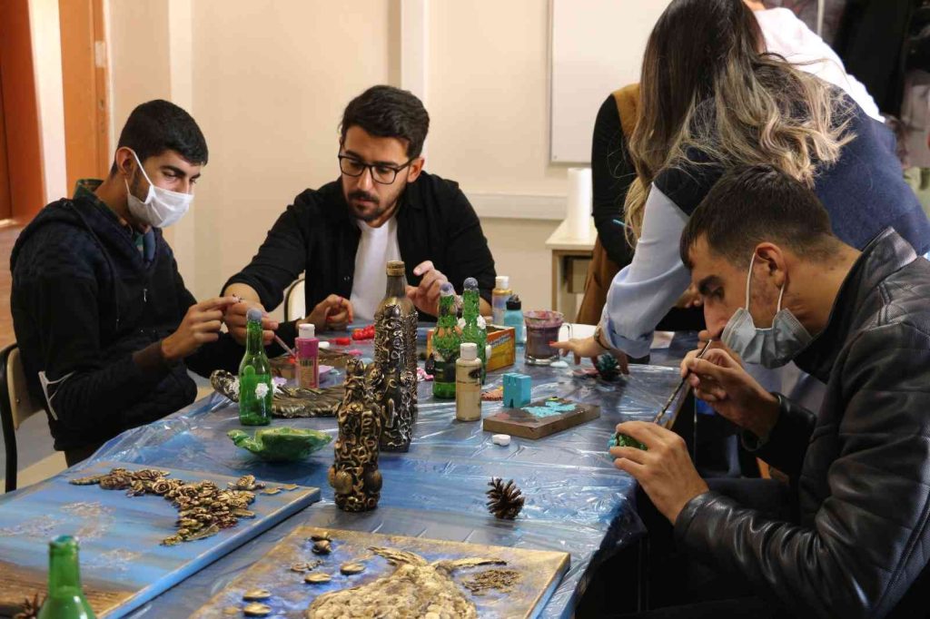 Özel çocuklardan özel üretim