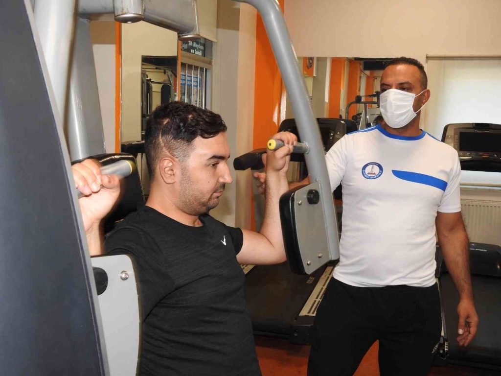 Sosyal tesislerinde sağlığına kavuştu