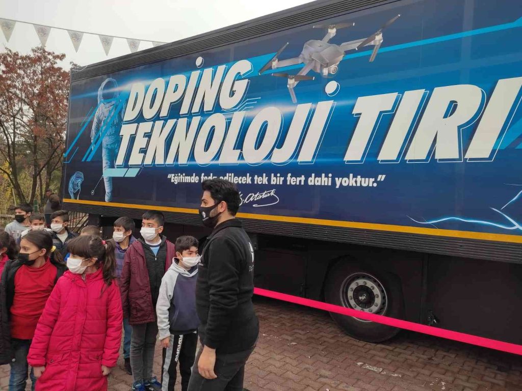 MALATYA – Teknoloji tırı Arguvan’da