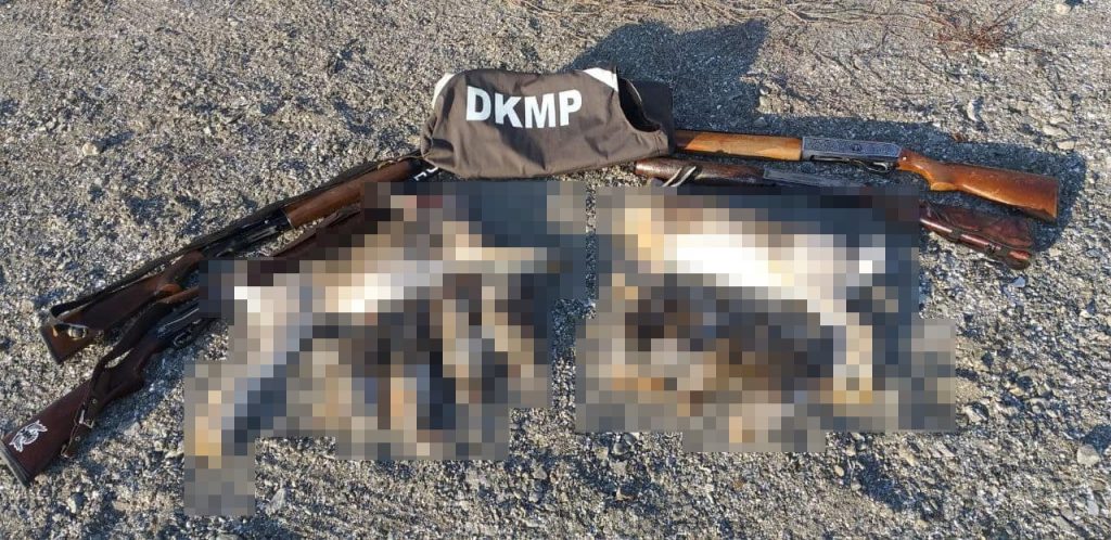 Tunceli’de kaçak avlanan 5 kişiye ceza kesildi