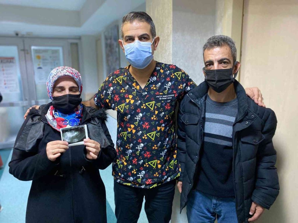 7 yıldır polistik over sendromu nedeniyle evlat sahibi olamayan çift, Diyarbakır’da müjdeyi aldı