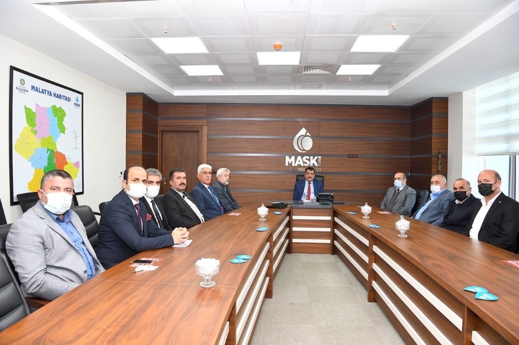 Başkan Gürkan, ziraat oda başkanlarıyla bir araya geldi