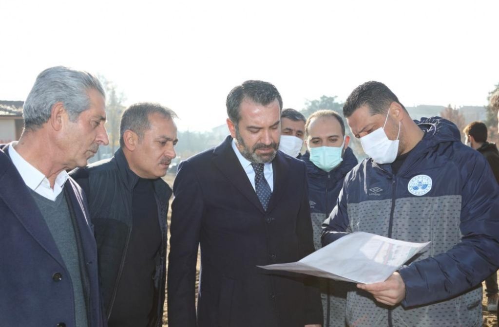 ELAZIĞ – Başkan Şerifoğulları, sahadaki çalışmaları inceledi