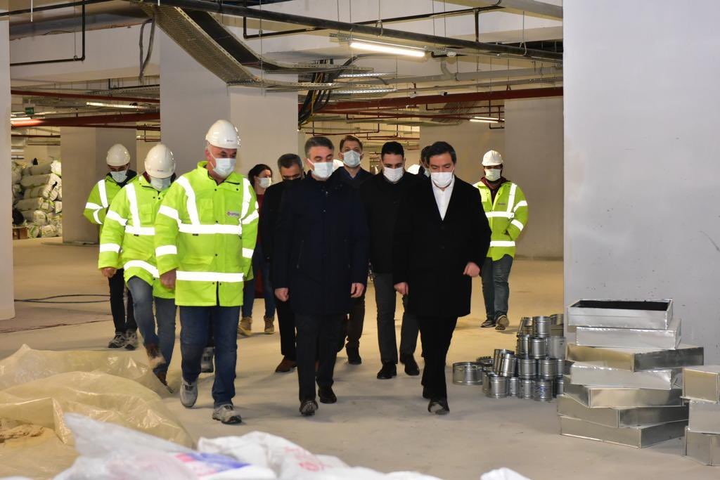 Battalgazi Devlet Hastanesi inşaatının yüzde 98’i tamamlandı