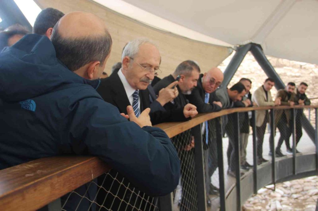 CHP Genel Başkanı Kılıçdaroğlu Göbeklitepe’yi gezdi