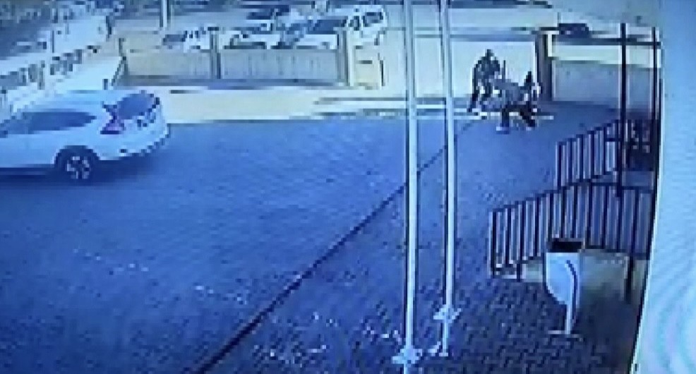 Dehşete düşüren anlar saniye saniye kamerada