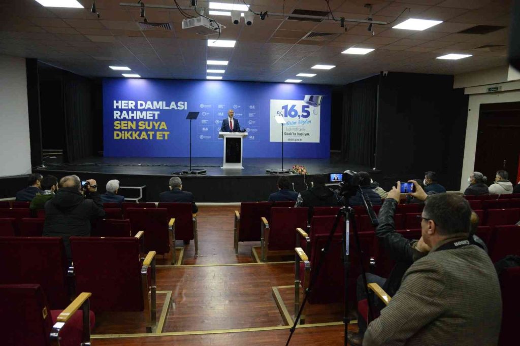 DİSKİ Diyarbakır’da 2022’de suya yüzde 16,5 indirime gitti