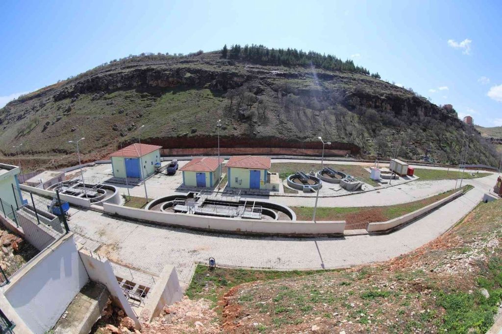 Eğil atık su arıtma tesisi Dicle Barajı’nı koruyor