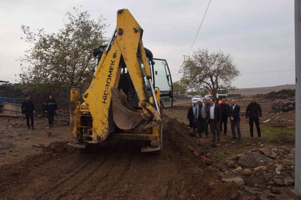 Ekinci üst yapı çalışmalarını inceledi