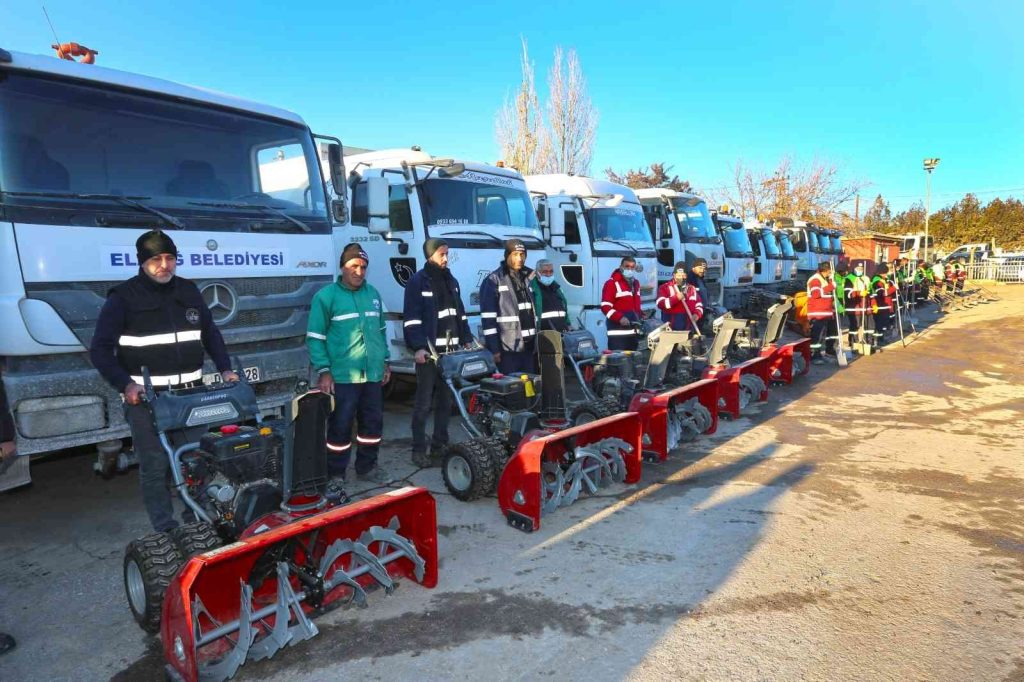 Elazığ Belediyesi kışa hazır