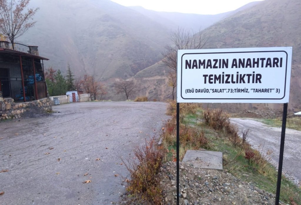 KEBAN’da hadis ve özlü sözler ile temizlik uyarısı