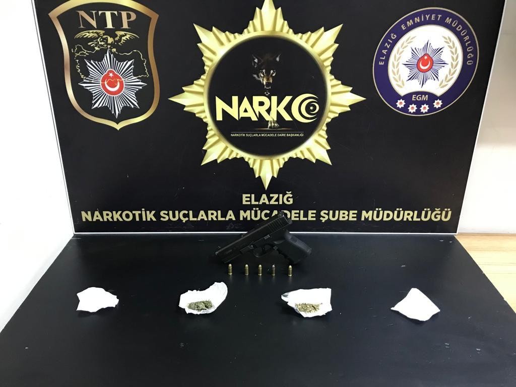 Elazığ’da uyuşturucuyla mücadele çalışmaları