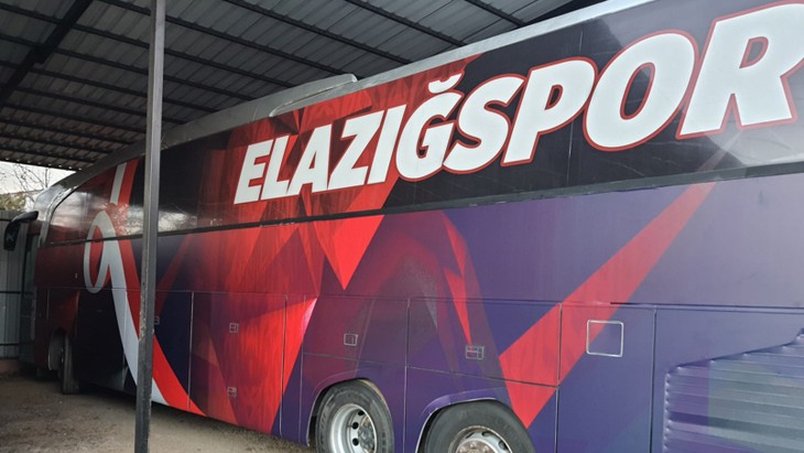 Elazığspor’da takım otobüsü yeniden tasarlanıyor