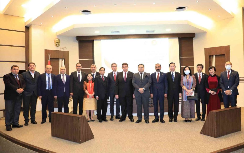 GAZİANTEP – Güneydoğu Asya pazarı 6 büyükelçi ile konuşuldu