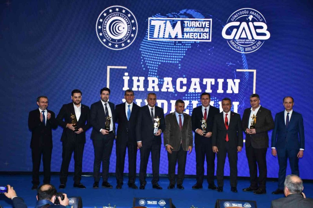 İhracatın Yıldızları ödüllerinde, Tiryaki Grup’a 3 ödül