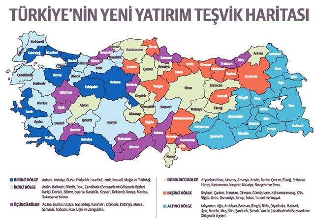 6. Bölge teşvikleri 1 yıl daha uzatıldı