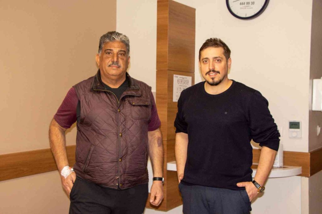 GAZİANTEP – İngiltere’de yaşayan hasta Gaziantep’te sağlığına kavuştu