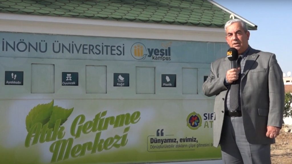 MALATYA – İnönü Üniversitesi’nde “Sıfır Atık” projesi