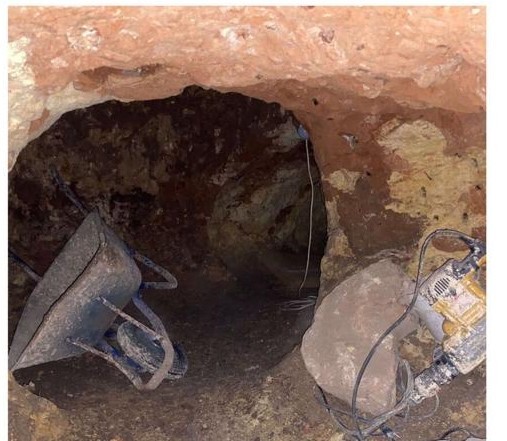 Kaçak kazı yapan şahıslara jandarmadan suçüstü