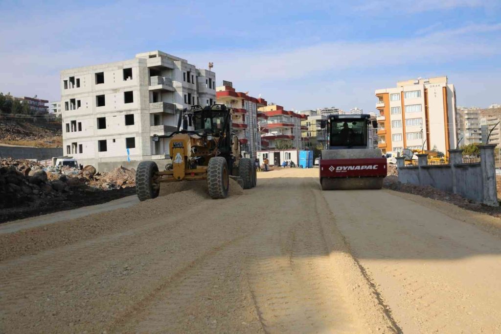 Karaköprü’de üst yapı çalışmaları sürüyor