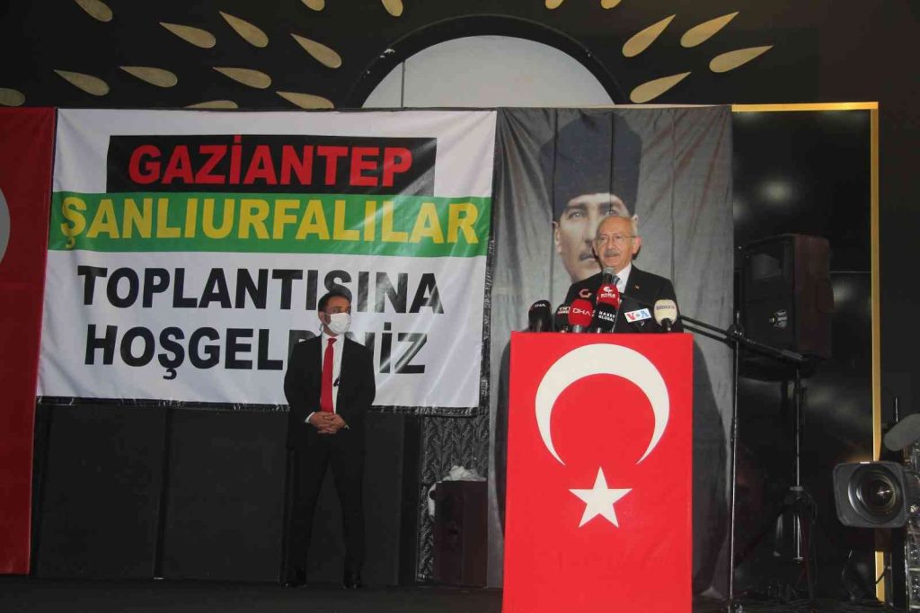 GAZİANTEP – Kılıçdaroğlu, Gaziantep’teki Şanlıurfalılarla buluştu