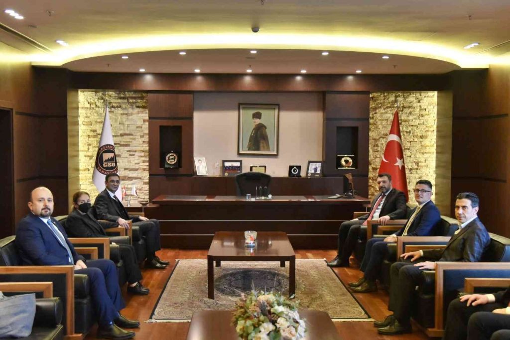 KOSGEB Başkanı Hasan Basri Kurt GSO’YU ziyaret etti