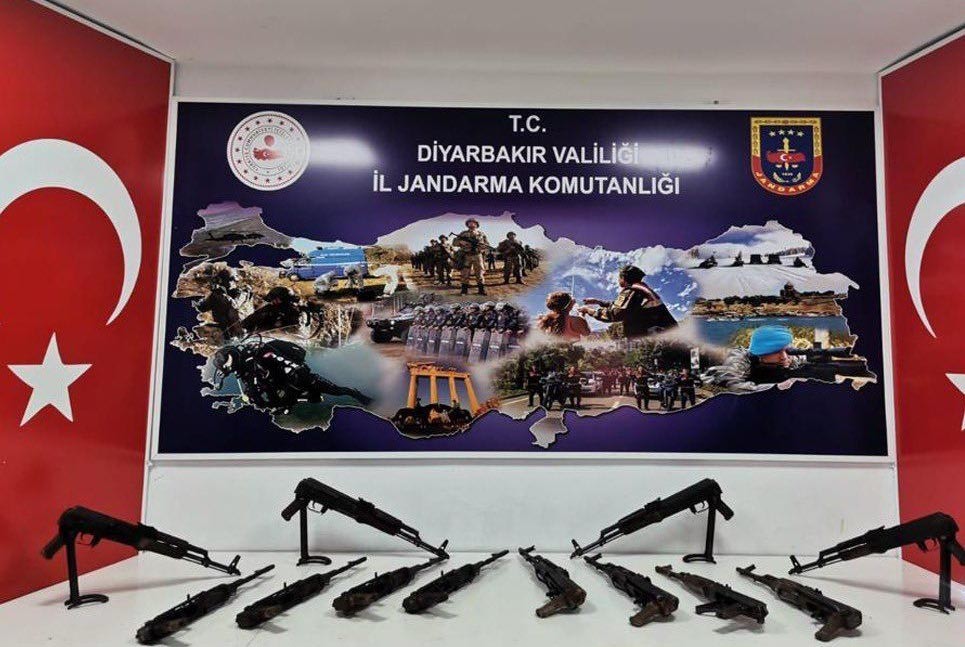 DİYARBAKIR – Lice’de PKK’ya ait cephane ele geçirildi