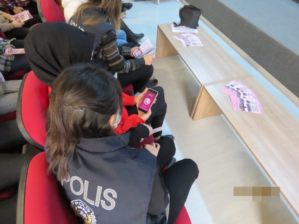 Lise öğrencilerine KADES anlatıldı