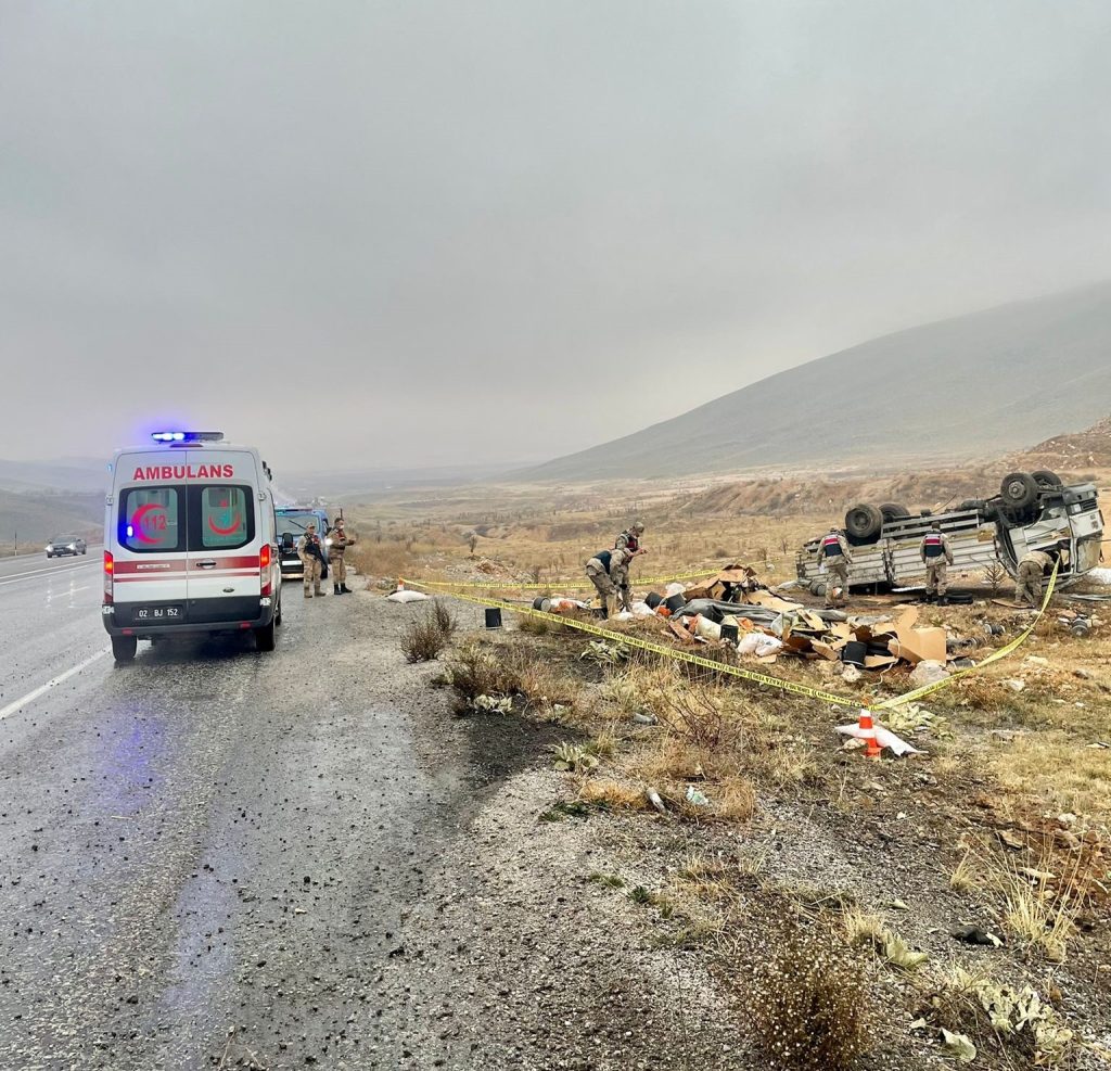 MALATYA – Trafik Kazası 1 Yaralı…