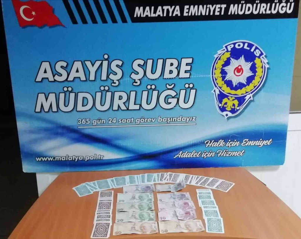 Malatya’da kumar baskını