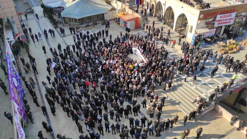 Mithat Sancar’ın Şanlıurfa mitingine ilgi azdı
