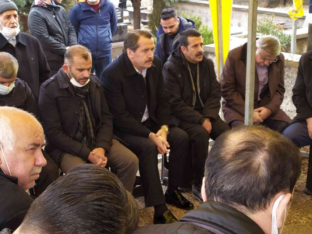 GAZİANTEP – Mithat Sevin ölümünün birinci yılında mezarı başında anıldı