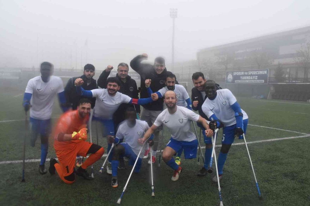 GAZİANTEP – Şahinbey Ampute’den bir galibiyete doymuyor…