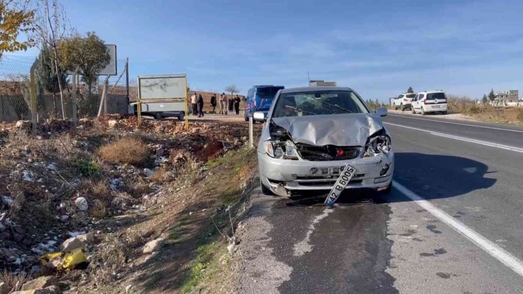 Şanlıurfa’da otomobiller çarpıştı: 2 yaralı
