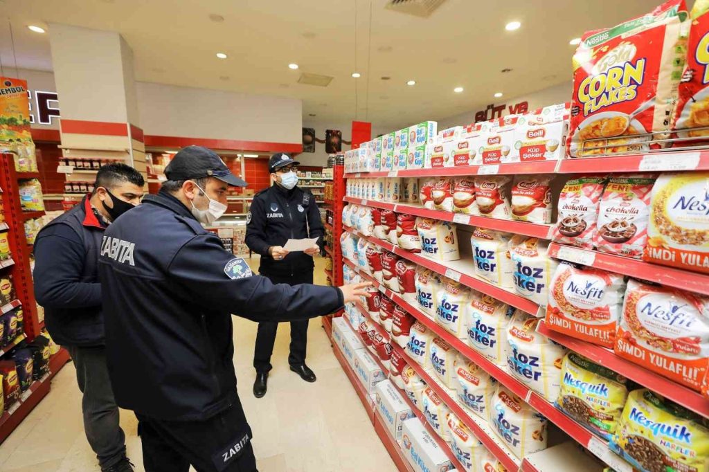 Şehitkamil’de market denetimleri sürüyor