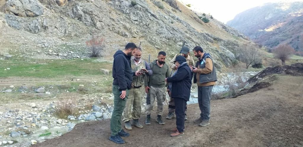Tunceli’de belgesiz avlanan şahsa idari işlem yapıldı
