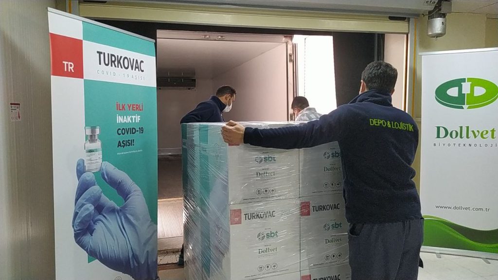 Türkiye’nin yerli aşısı Türkovac’ta ilk sevkiyat yapıldı