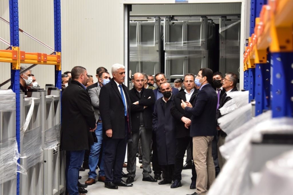 Ziraat oda başkanları Malatya Büyükşehir’in hizmet ve yatırımlarını gezdi