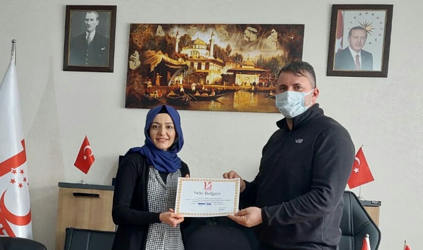 15 Temmuz Milli İrade Ocakları Kadın Kolları’nda Bayrak Değişimi